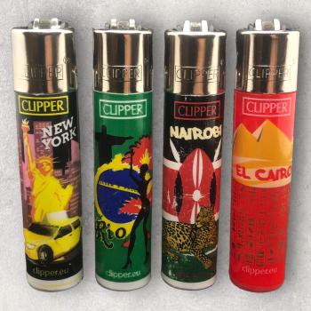 Cities 3 - Clipper Feuerzeuge Set